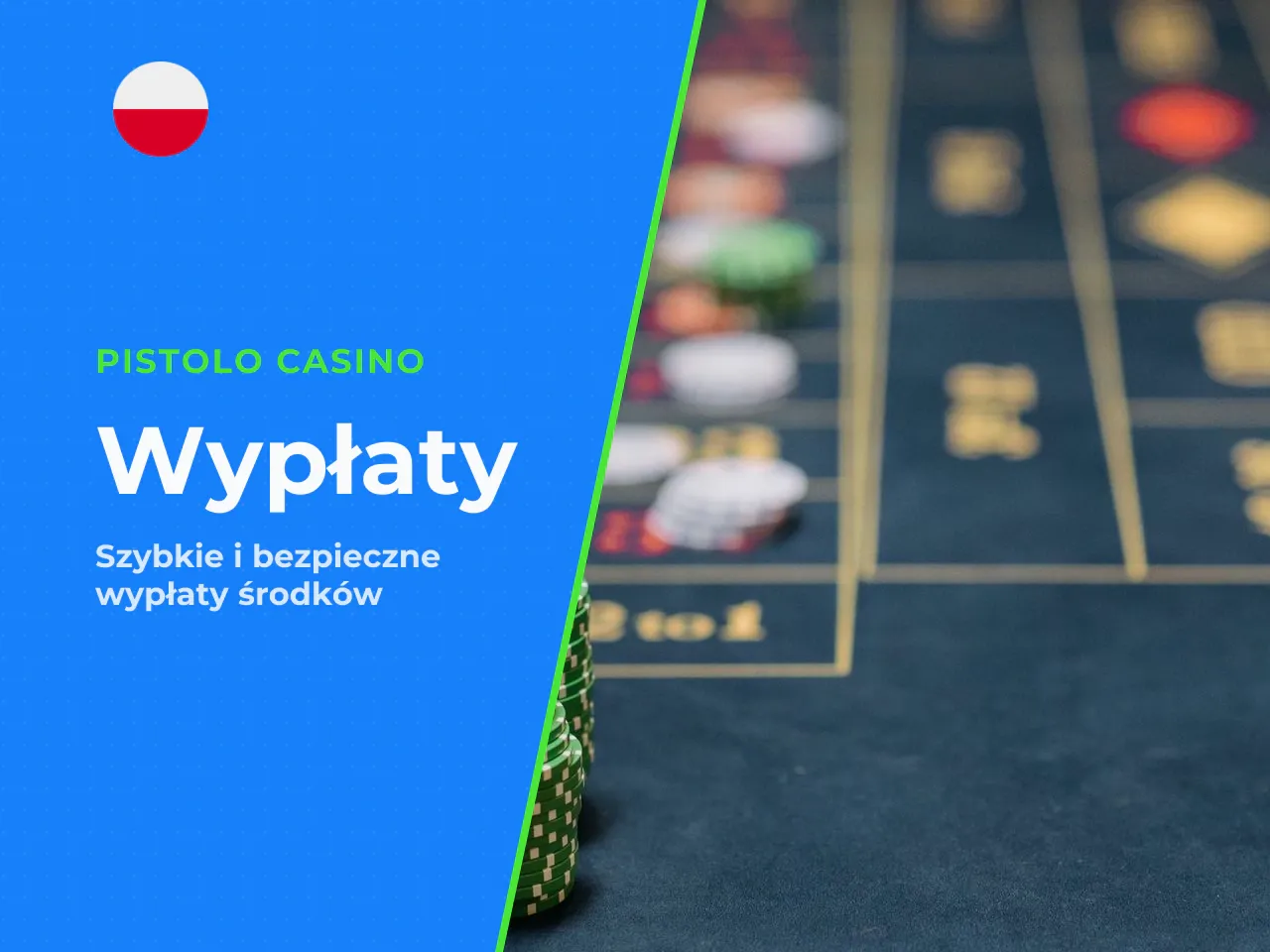 Minimalne i maksymalne kwoty wypłat. Pistolo
