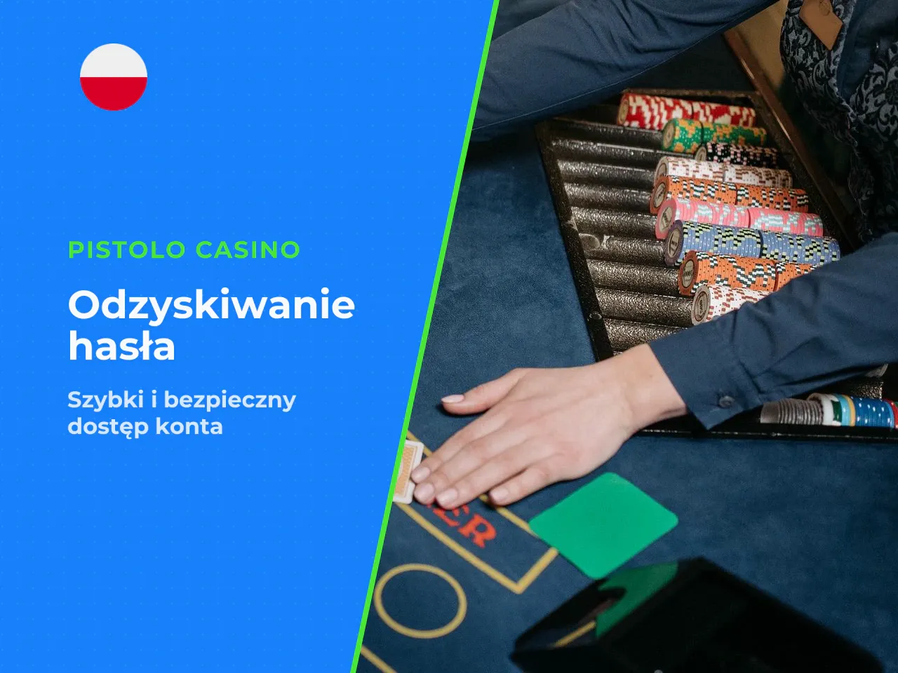 Jeśli zapomniałeś hasła do Pistolo Casino