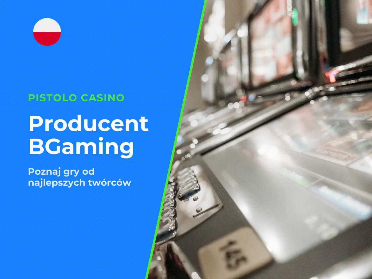 BGaming jako producent gry. Producent BGaming