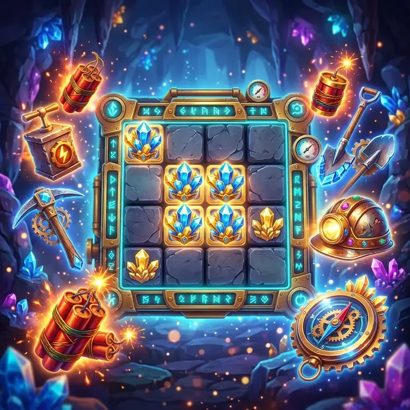 Mines online - jak grać demo
